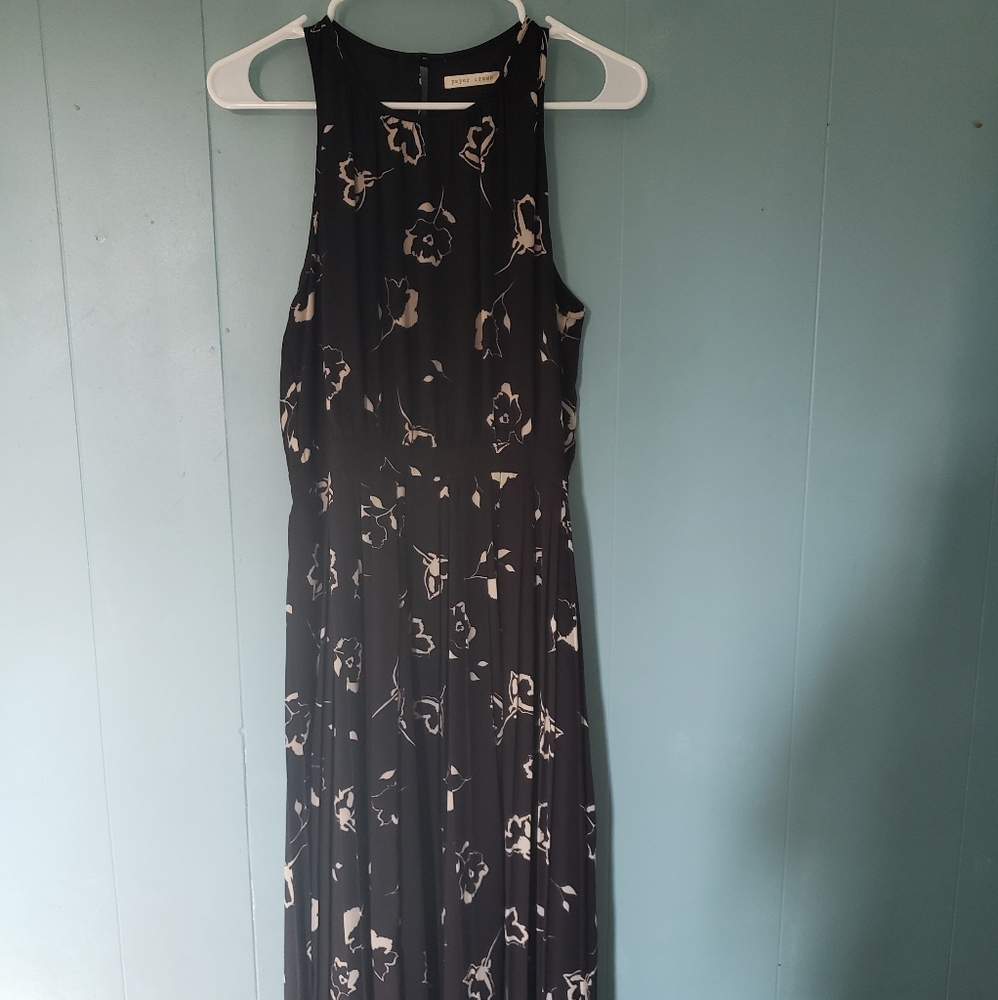 Floral Print Formal Maxi Dress